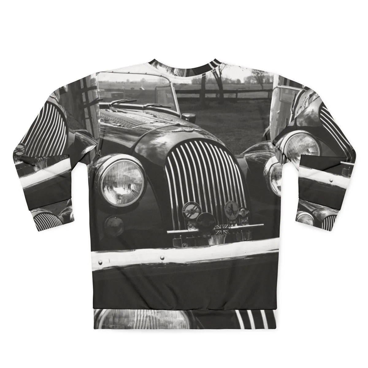 1966 Morgan Sports Car Sweatshirt - Classic British Design