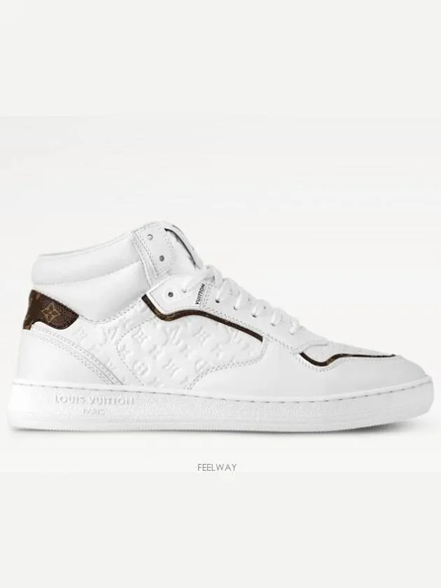 1ADCPK NEW LV Stadium Mid Top Sneakers