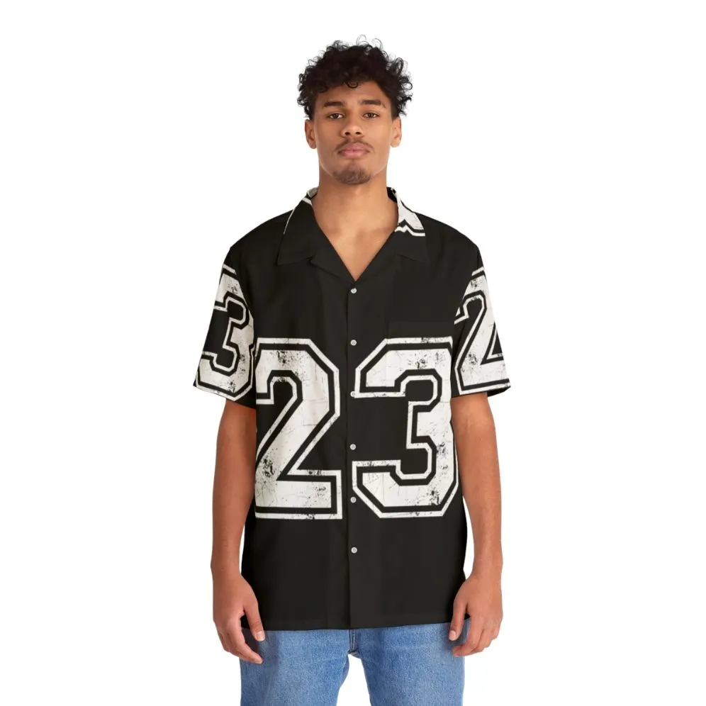 #23 Sports Jersey Hawaiian Shirt for Summer