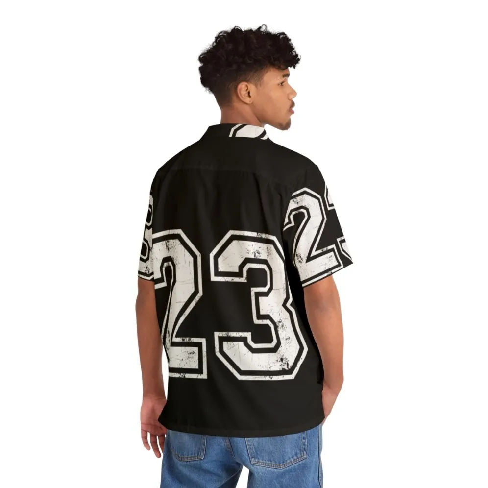 #23 Sports Jersey Hawaiian Shirt for Summer