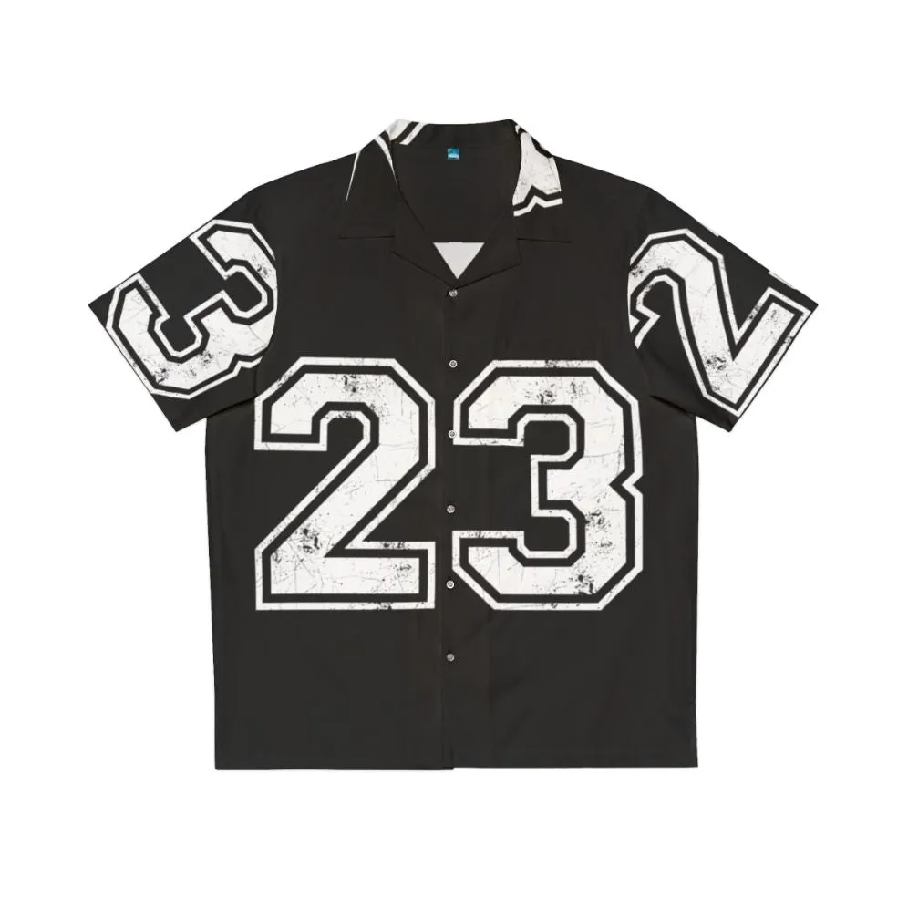 #23 Sports Jersey Hawaiian Shirt for Summer