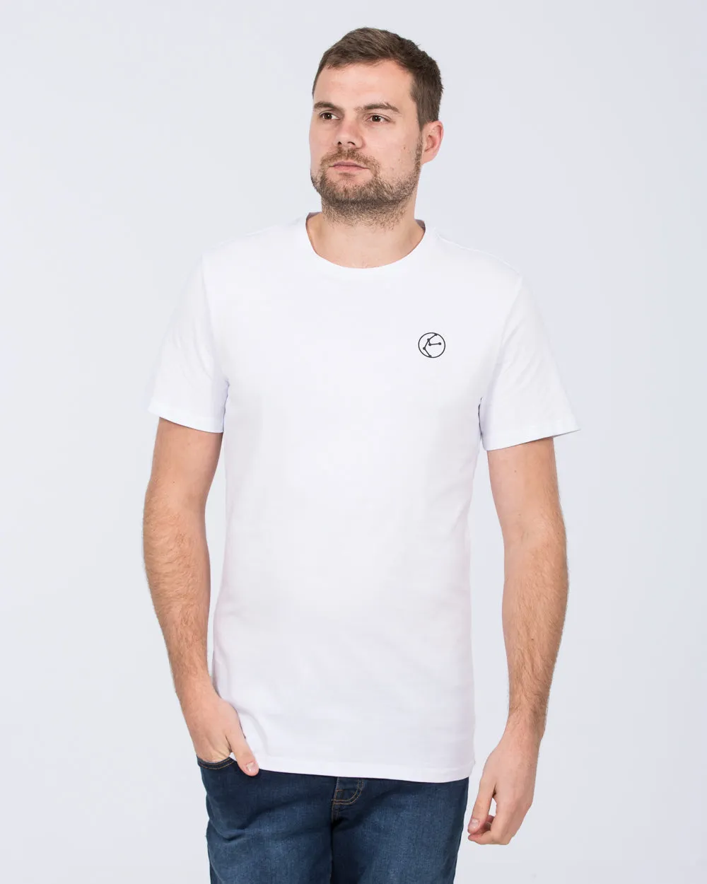 2t Tall Atoms T-Shirt (white)