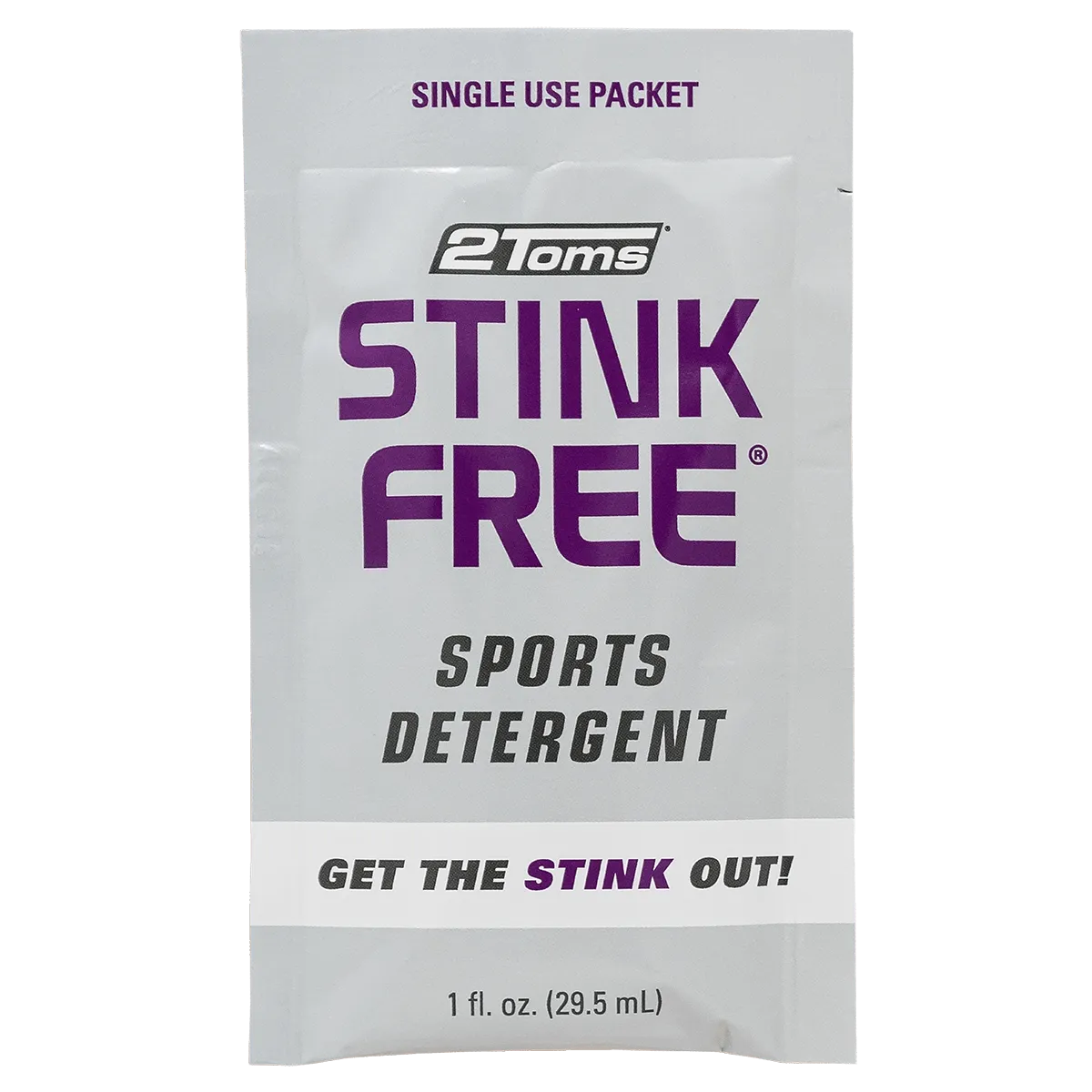 2Toms® StinkFree® Sports Detergent, Travel Size Packet