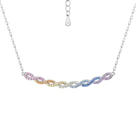 925 Silver Rainbow Necklace