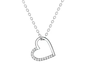 925 Sterling Silver love Chain Necklace