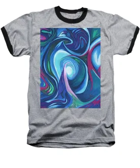 Abstract Energy  - Baseball T-Shirt