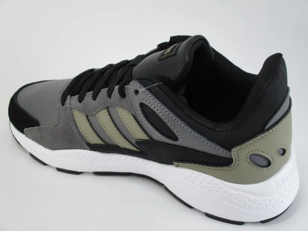 Adidas scarpa sneakers da uomo Crazychasos EF1057 nero-grigio