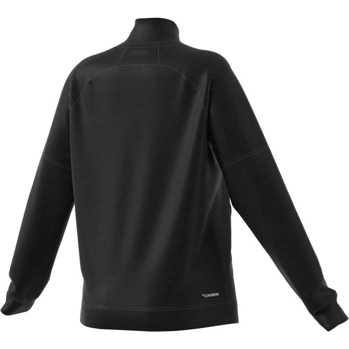 adidas Women's Black Melange Team Issue Quarter Zip