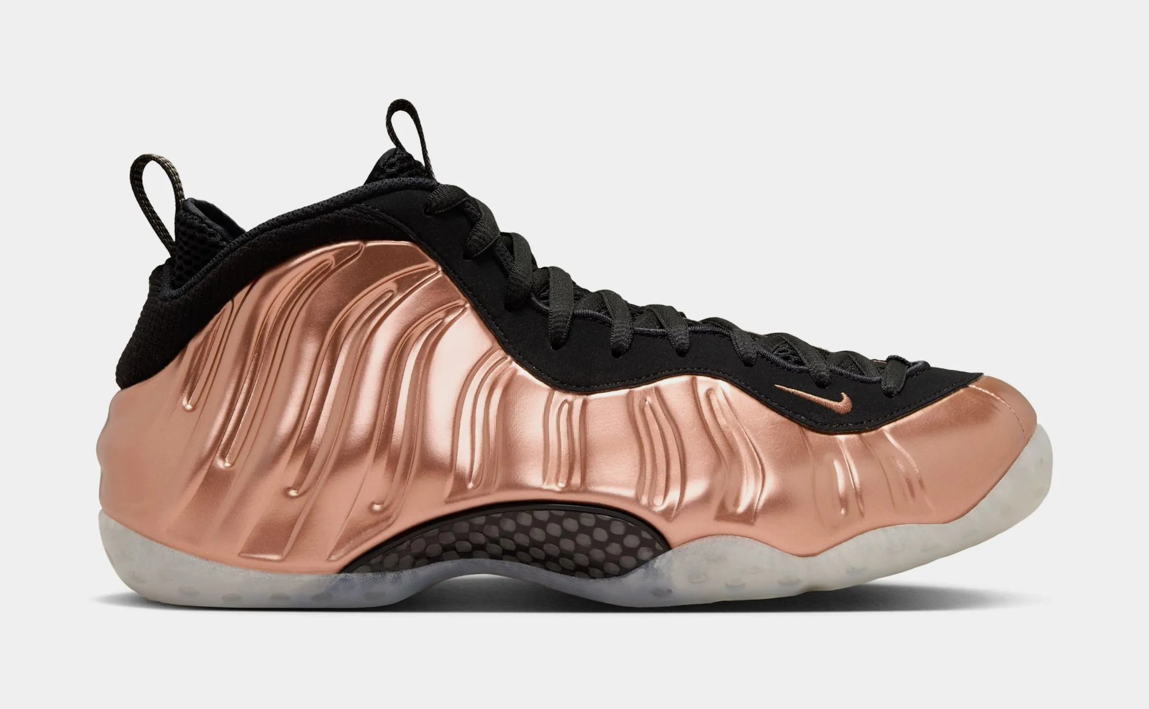 Air Foamposite One Mens Basketball Shoes (Black/Metallic Copper/Off Noir)