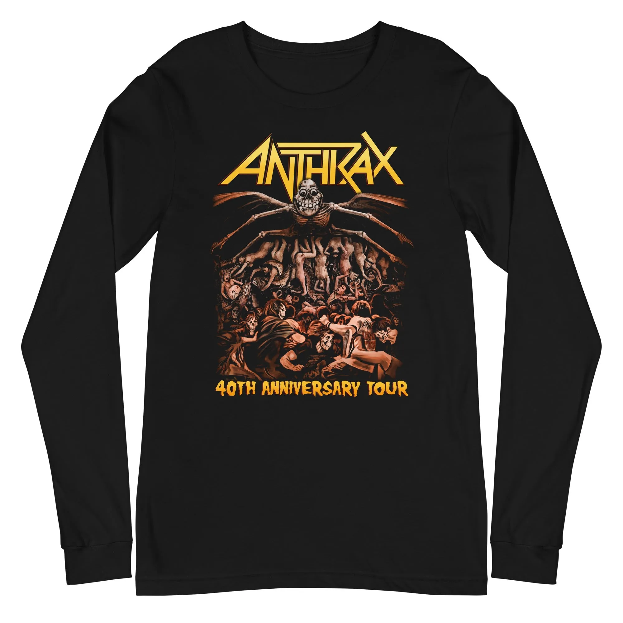 Anthrax - 40th Anniversary Tour Long Sleeve T-Shirt