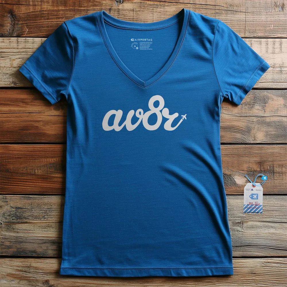 AV8R - Women's V-Neck T-Shirt