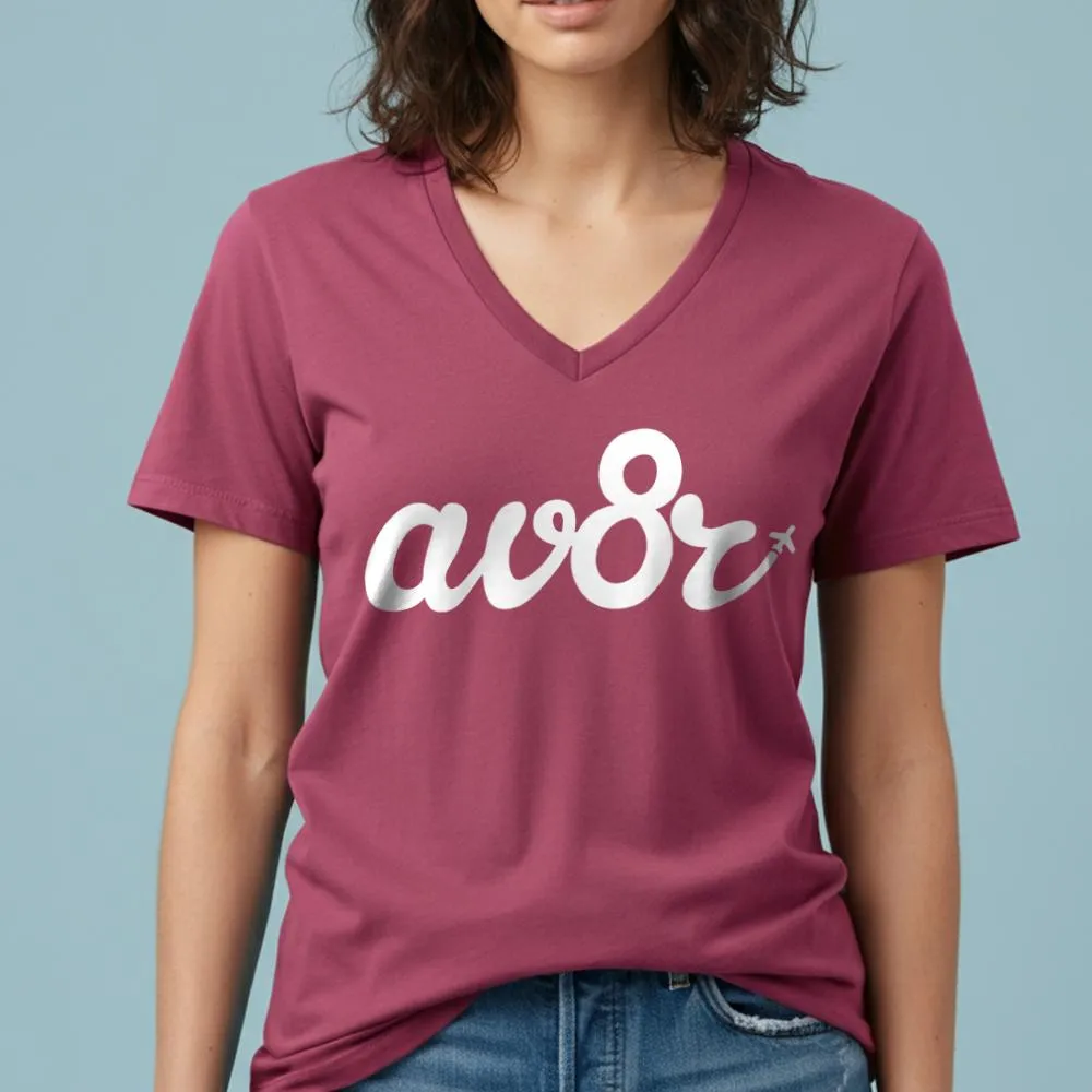 AV8R - Women's V-Neck T-Shirt