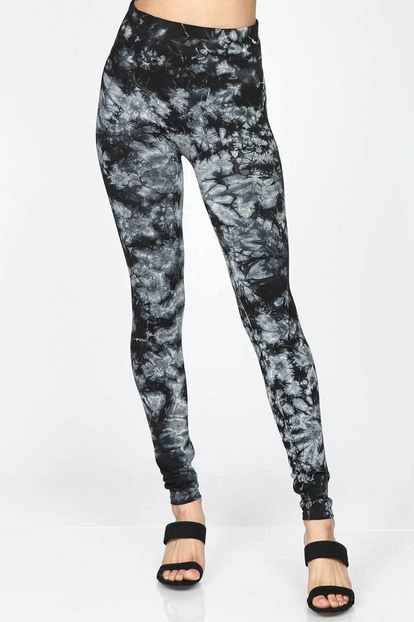 B2361USCB Tye Dye High Waisted Legging