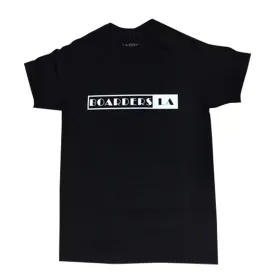 Boarders Cinema Tee -  Black