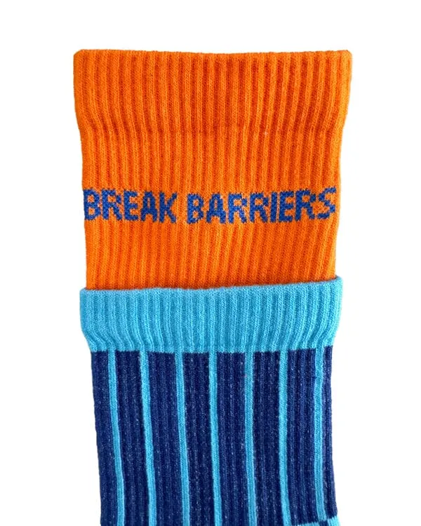 Break Barriers Neck Socks