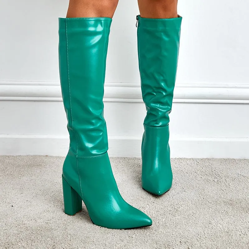 Brightness Heeled Boots