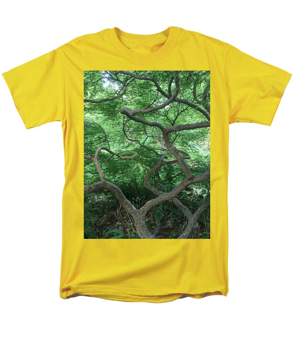 Cascading Japanese Maple - Men's T-Shirt  (Regular Fit)