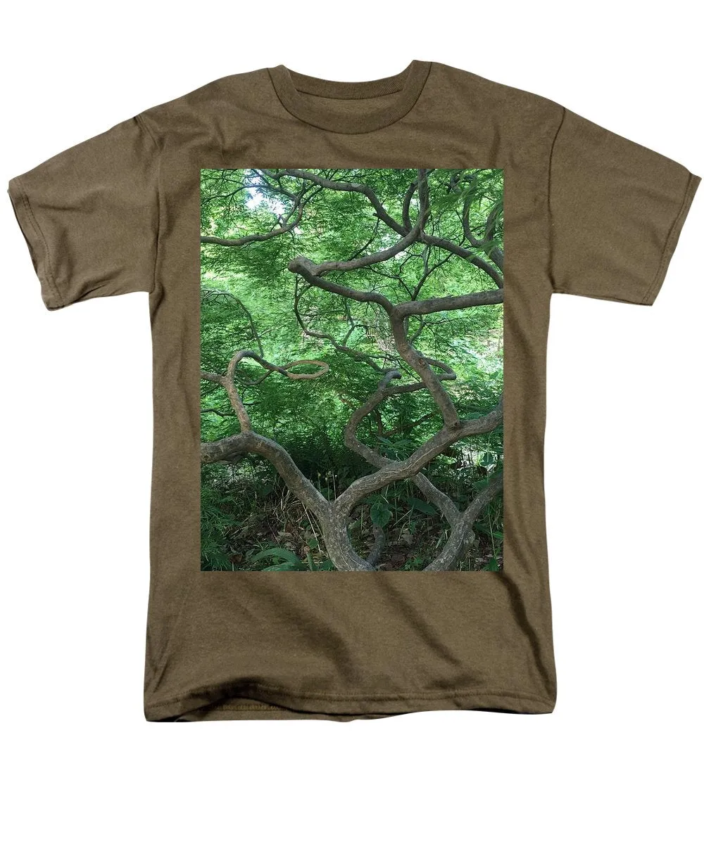 Cascading Japanese Maple - Men's T-Shirt  (Regular Fit)