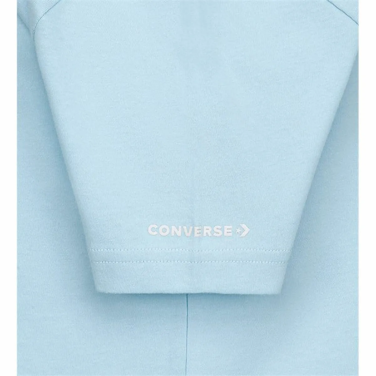 Child's Short Sleeve T-Shirt Converse Sustainable Core Sse Sky blue