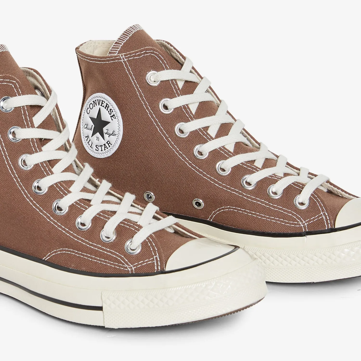 Chuck Taylor '70 Hi Squirrel Friend | Egret | Black