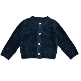 Classic Chunky Knit Button Sweater Cardigan (Organic Cotton):Viverano