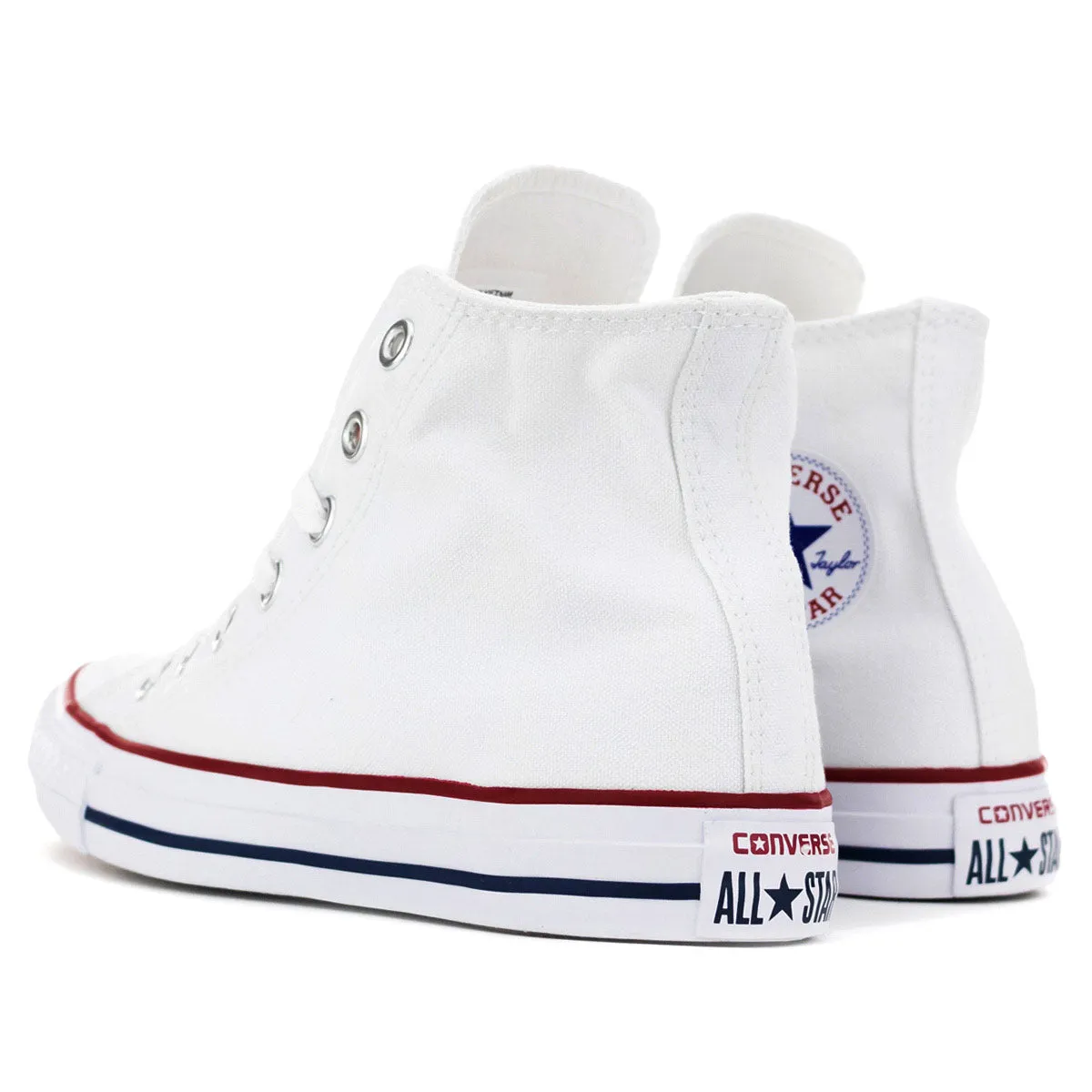 Converse All Star Chucks Hi Canvas M7650C - weiss-rot-blau