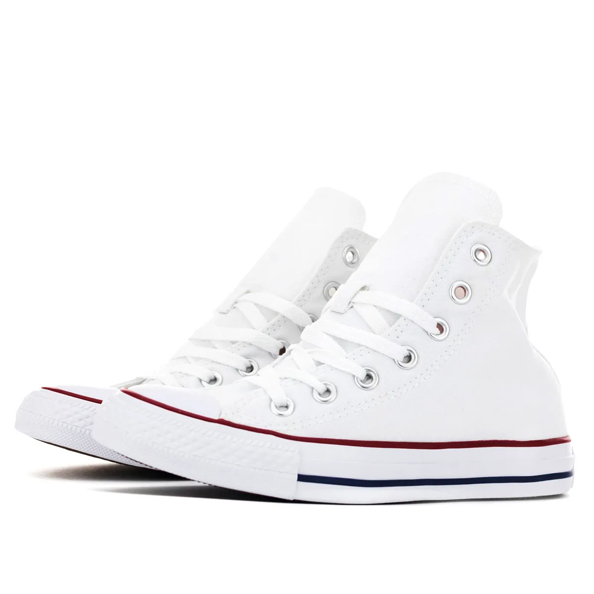 Converse All Star Chucks Hi Canvas M7650C - weiss-rot-blau