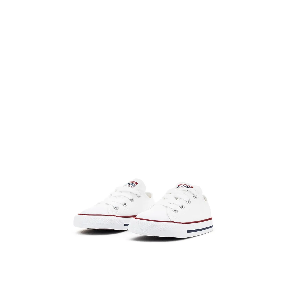 Converse All Star Chucks Ox Canvas 7J256C - weiss-blau-rot