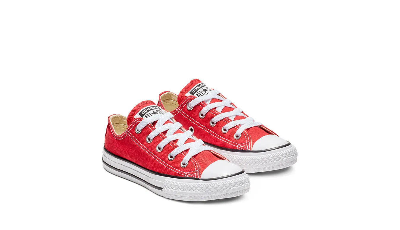 Converse Chuck Taylor All Star Ox 3J236C Pre School Kid's Red Shoes AMRS597