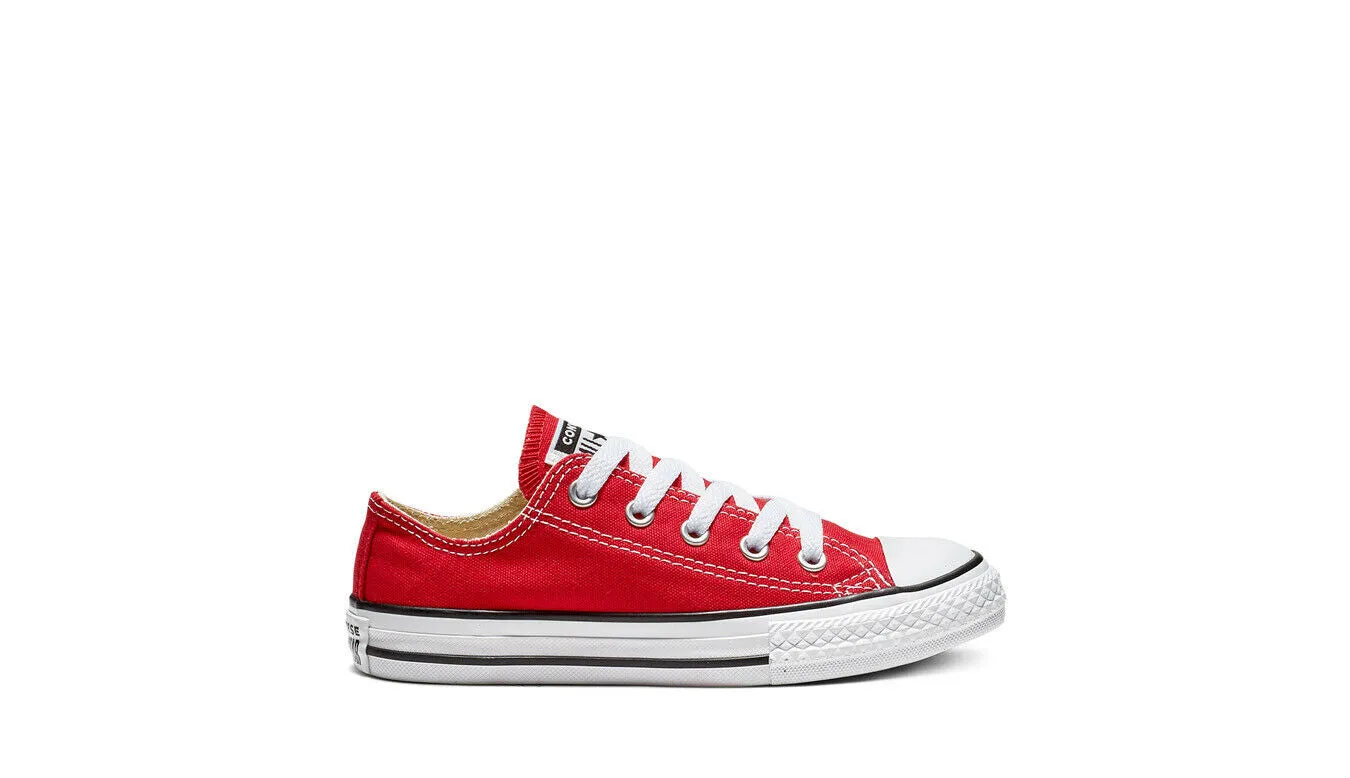 Converse Chuck Taylor All Star Ox 3J236C Pre School Kid's Red Shoes AMRS597