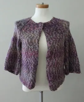 Cool Summer Multi Purple Chunky Sweater