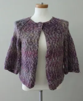 Cool Summer Multi Purple Chunky Sweater