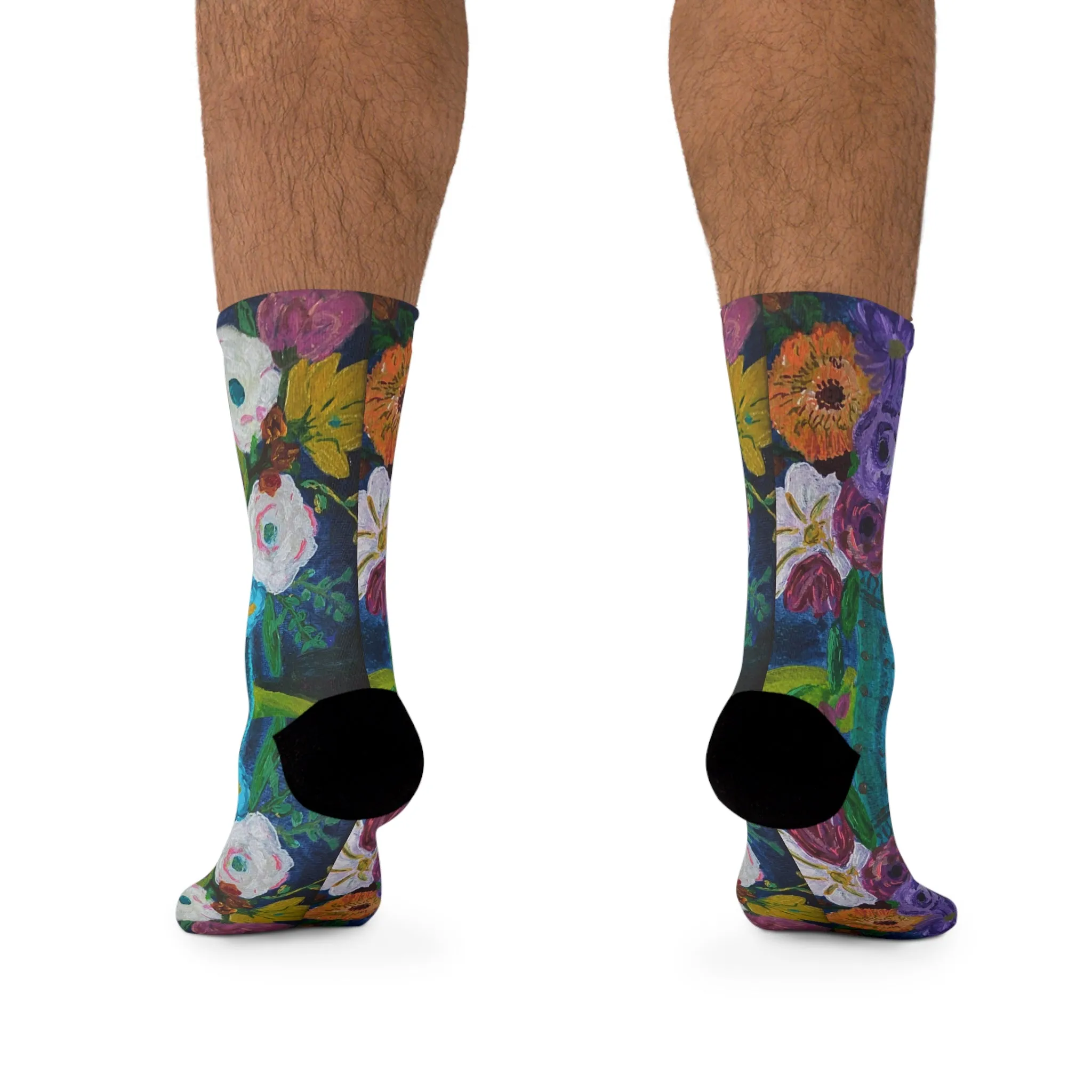 Crew Socks - Springtime Blooms