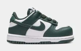 Dunk Low Infant Toddler Lifestyle Shoes (White/Vintage Green)