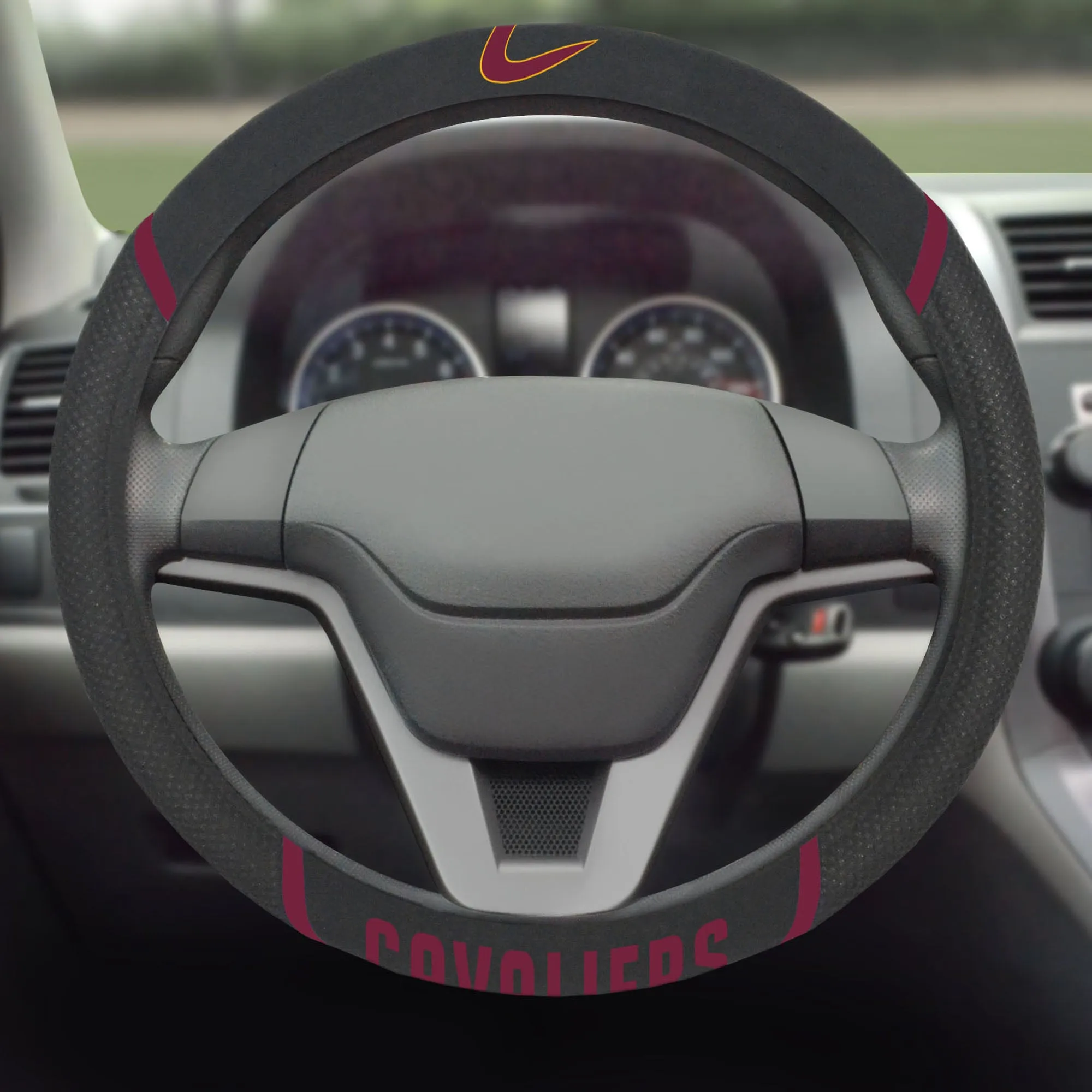 Fanmats Cleveland Cavaliers Embroidered Steering Wheel Cover