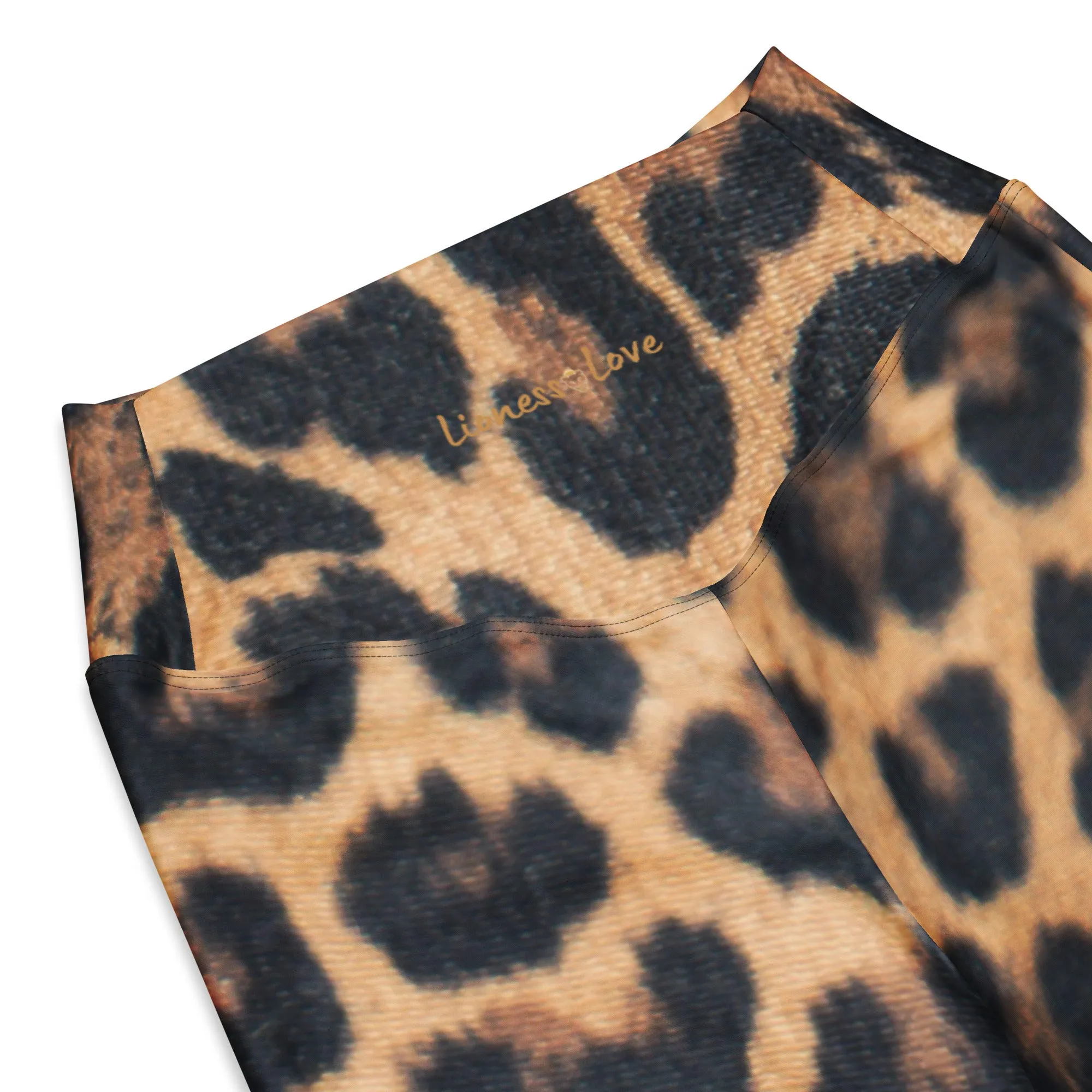 Flare Leggings Leopard Print, lioness-love