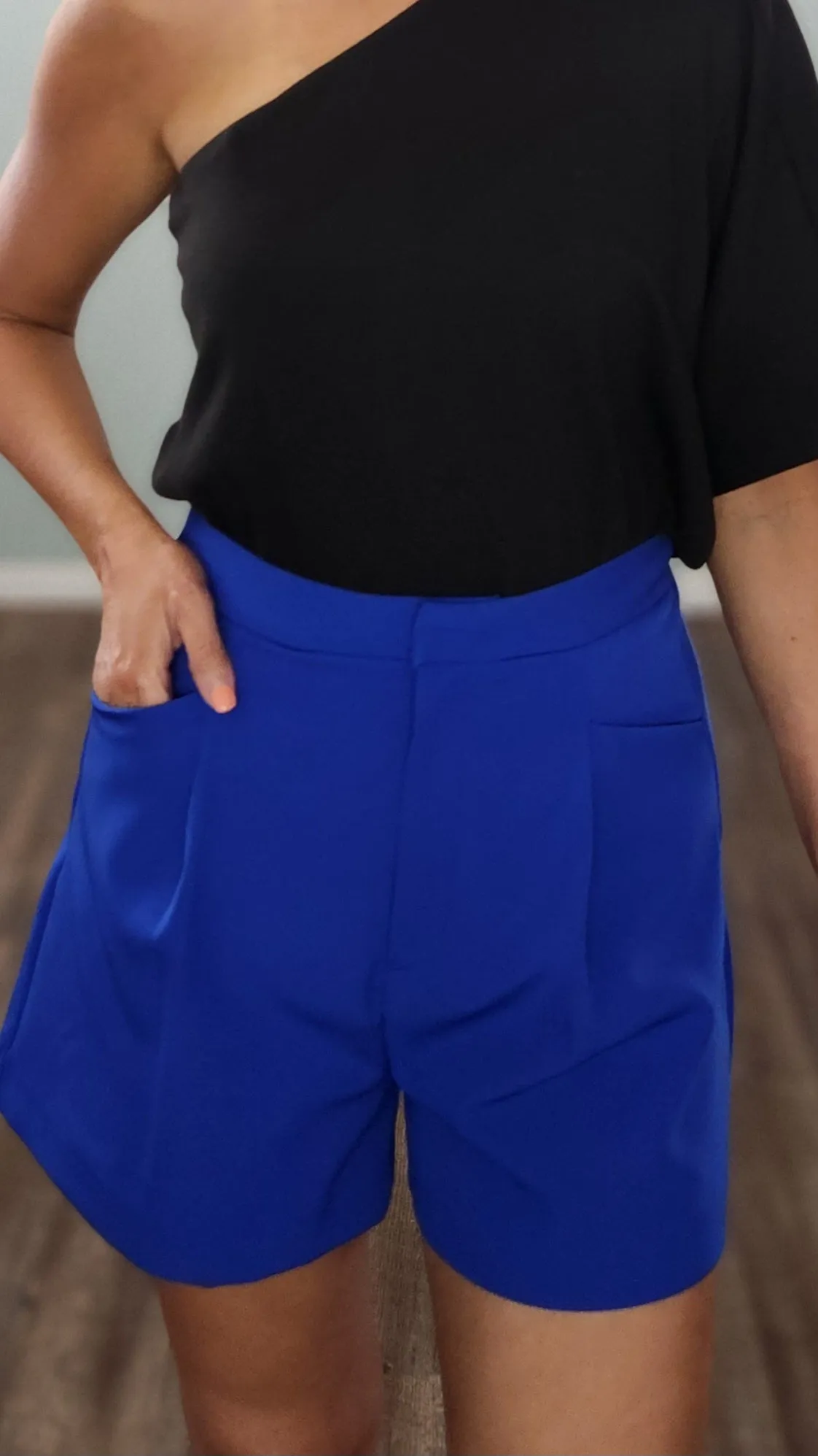 Fun and Functional Shorts-Royal Blue