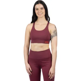 FXR Chakra Sports Bra Merlot Red