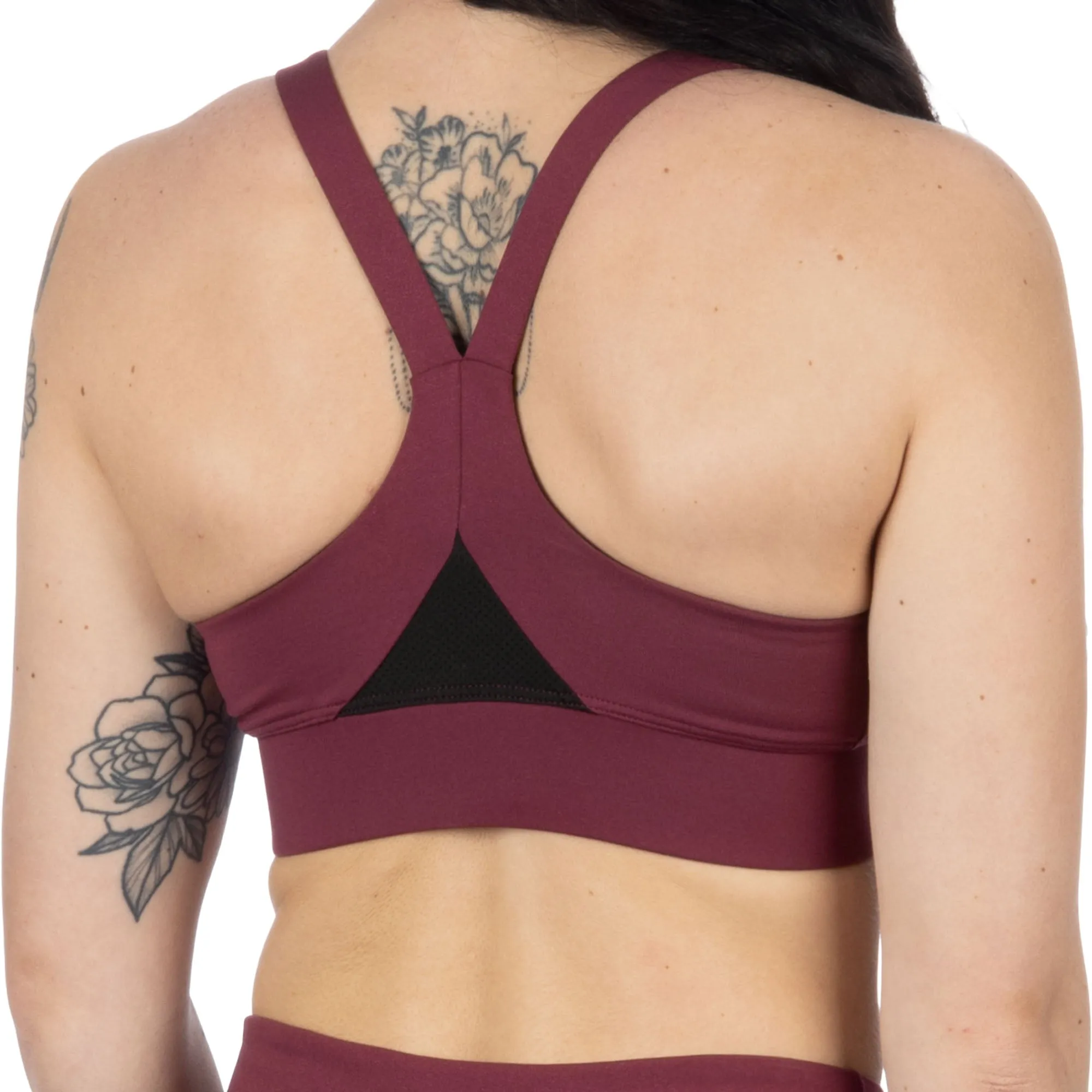 FXR Chakra Sports Bra Merlot Red