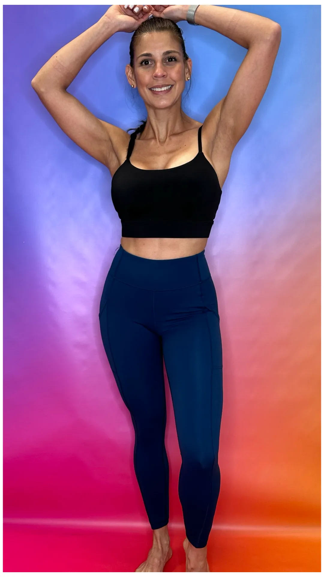 Grateful Leggings Deep Blue