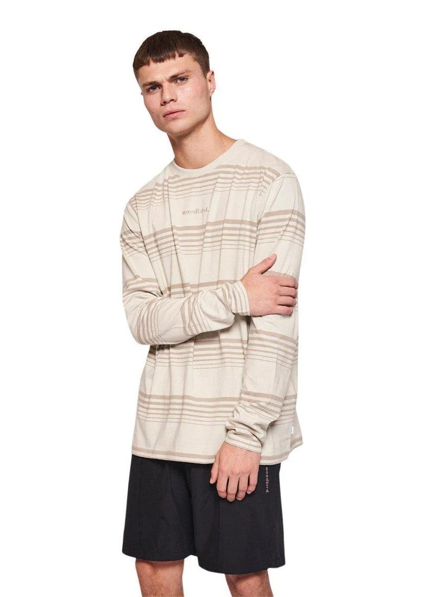 Harbour Score LS Tee - Sand