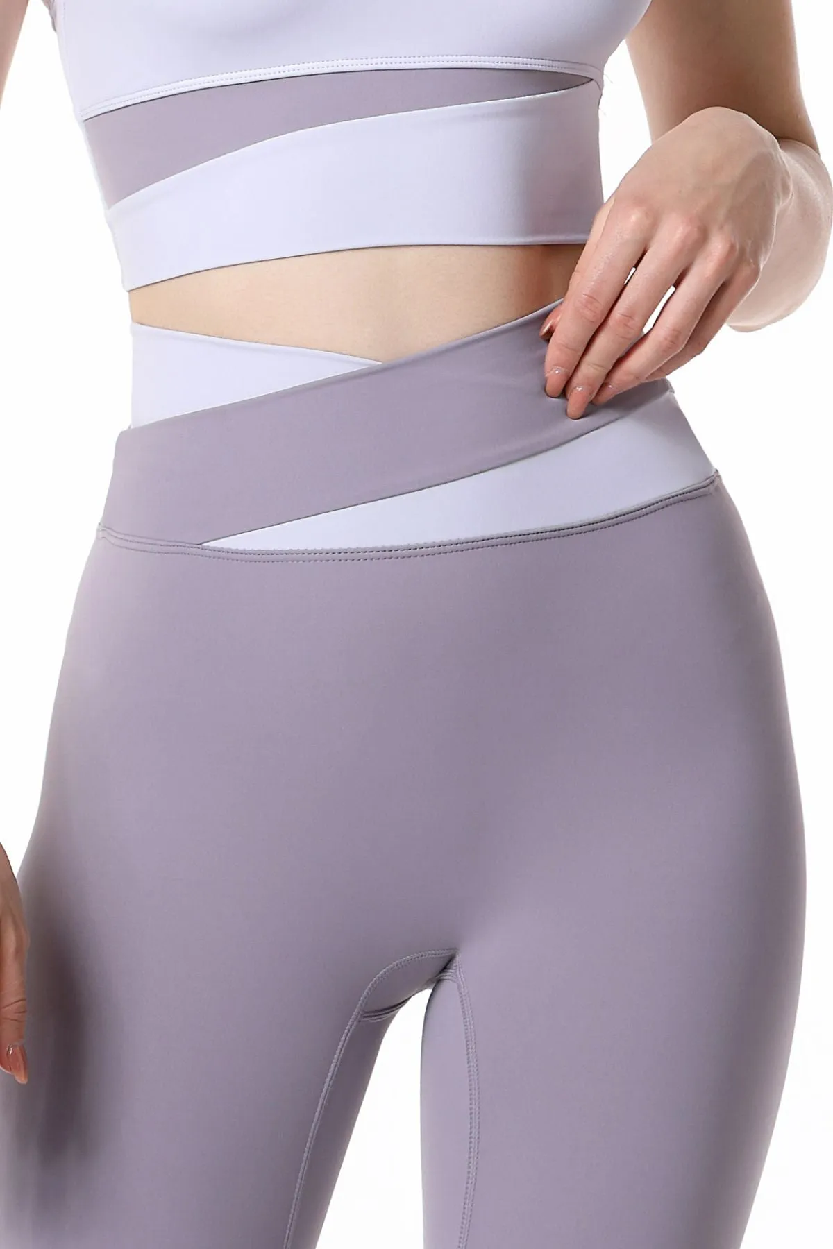 High-Rise Colorblock Multi Sport Leggings