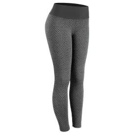 High Waist Mesh Peach Hip Fitness Yoga Pants