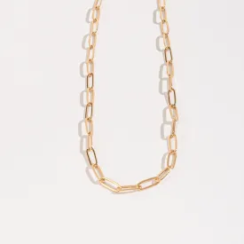 Howard's - Layer Me Paperclip Chain Necklace - Gold, 16 Inch