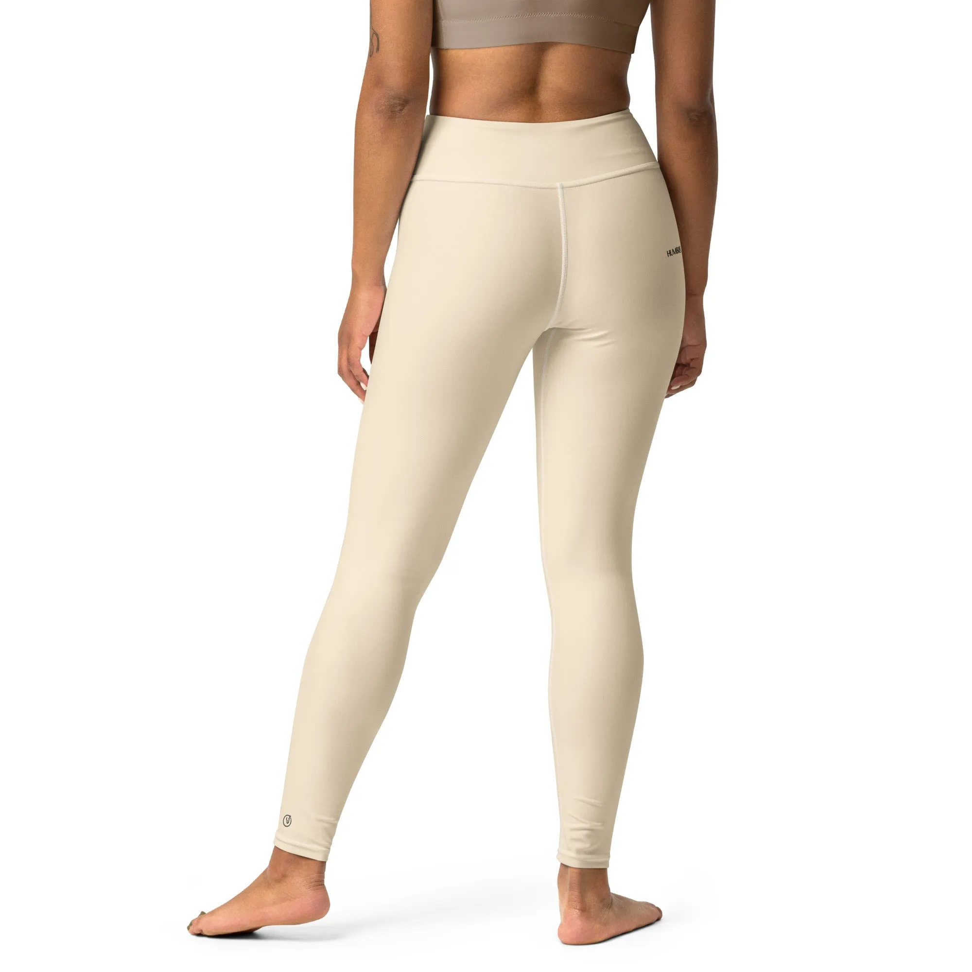 Humble Sportswear™ Buff Yellow High Waist Leggings