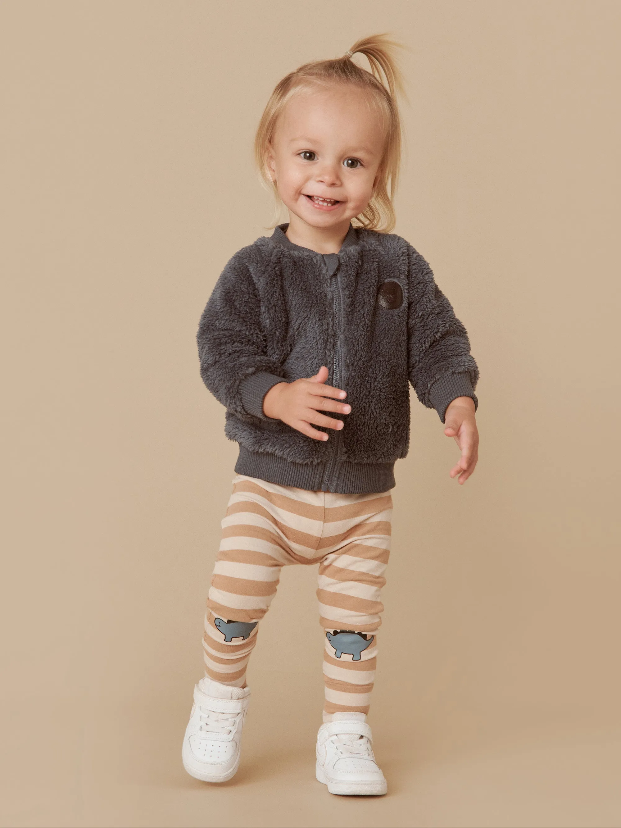 Huxbaby Dino Stripe Leggings