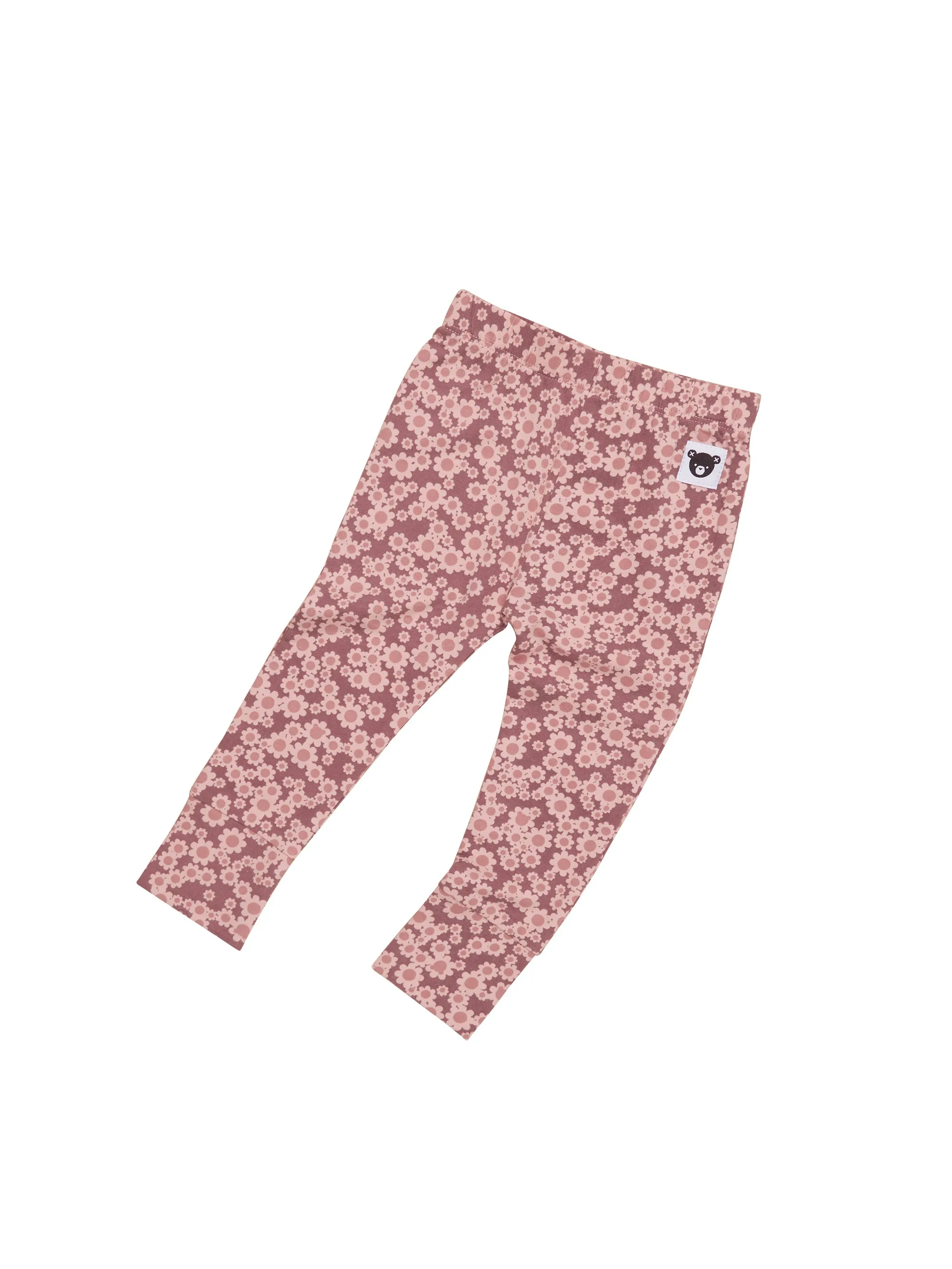 Huxbaby Flower Bear Leggings