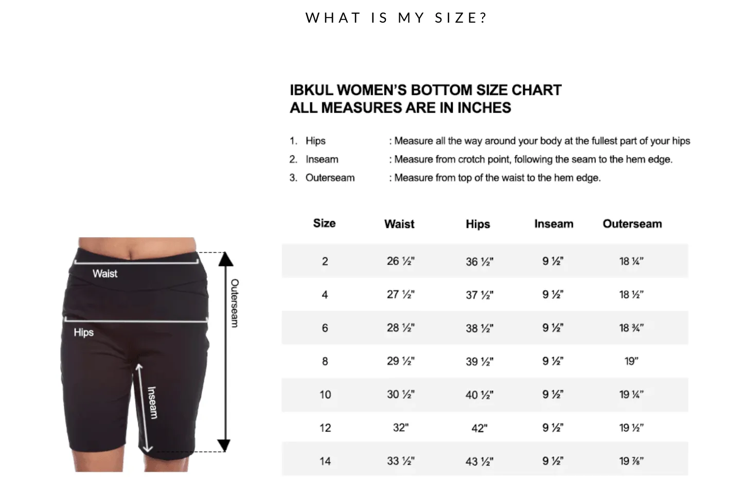 IbKul Stain resistant Solid Womens Shorts - 73000