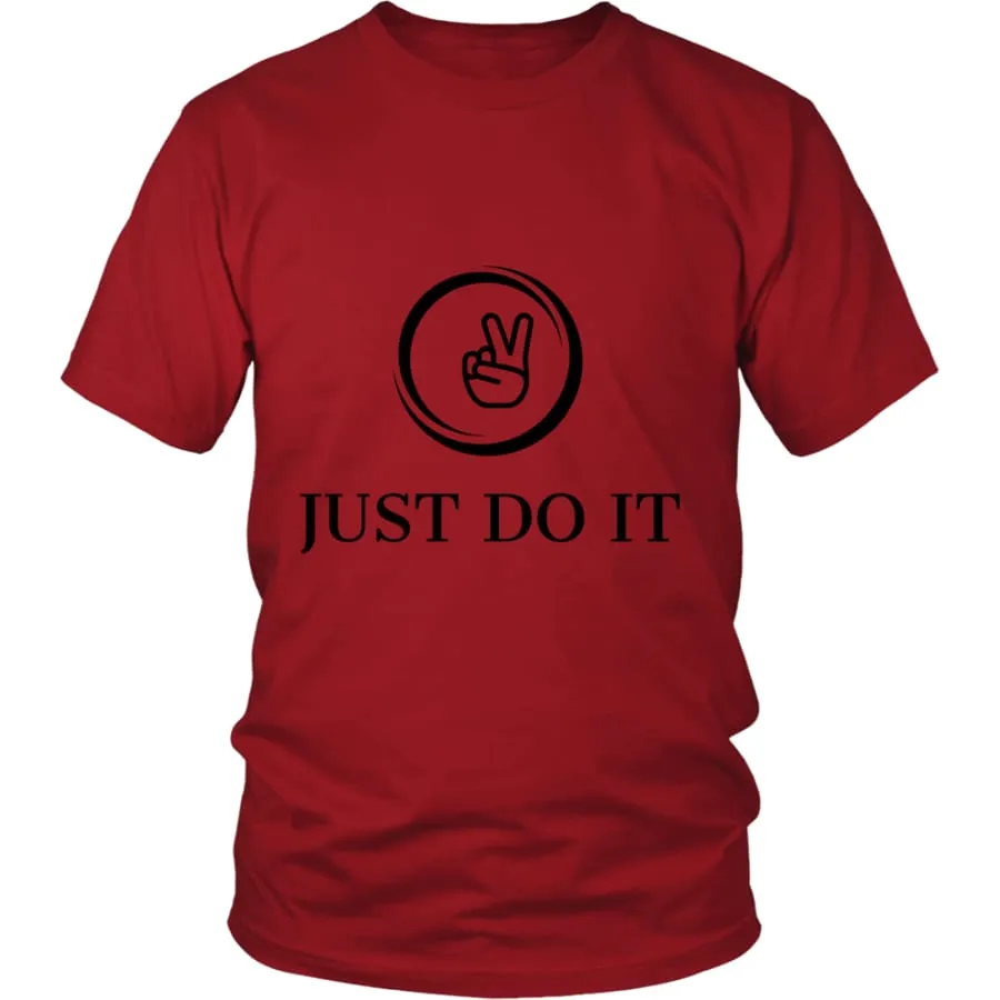 Just Do It Shirt Mens Womens White/Blue/Red/Grey| Inspirational T-shirts (11 colors)