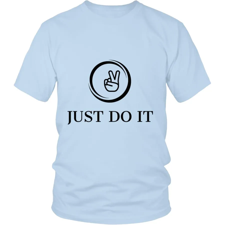 Just Do It Shirt Mens Womens White/Blue/Red/Grey| Inspirational T-shirts (11 colors)